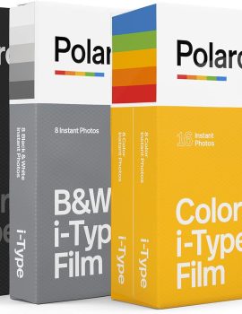 I-Type Film Variety Pack – I-Type Color, B&W, Black Frame (32 Photos) (6182)