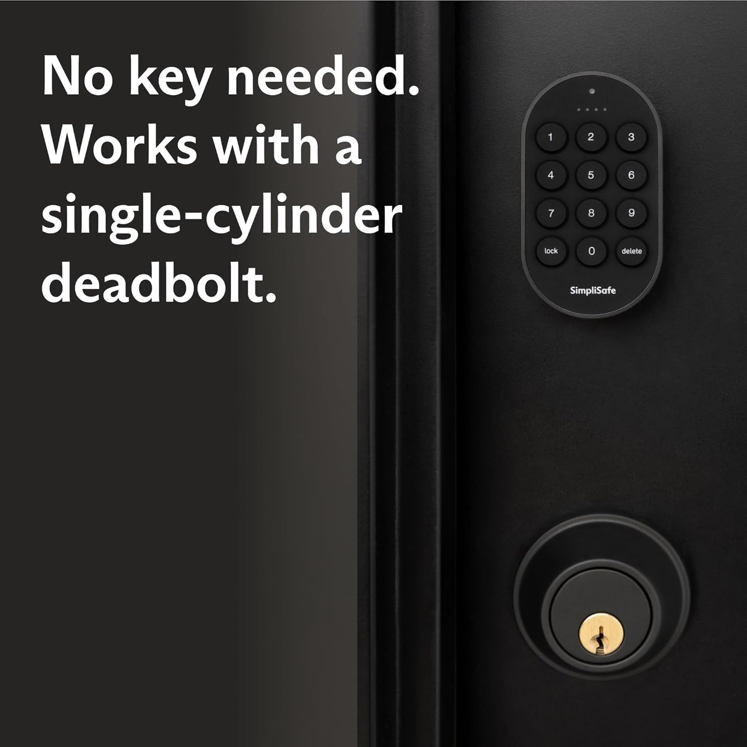 SimpliSafe Smart Lock Series 2 (Black) for The Gen 3 Home Security System - Image 6